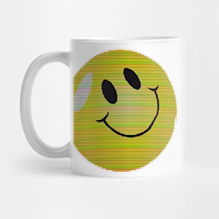 smile glitch Mug